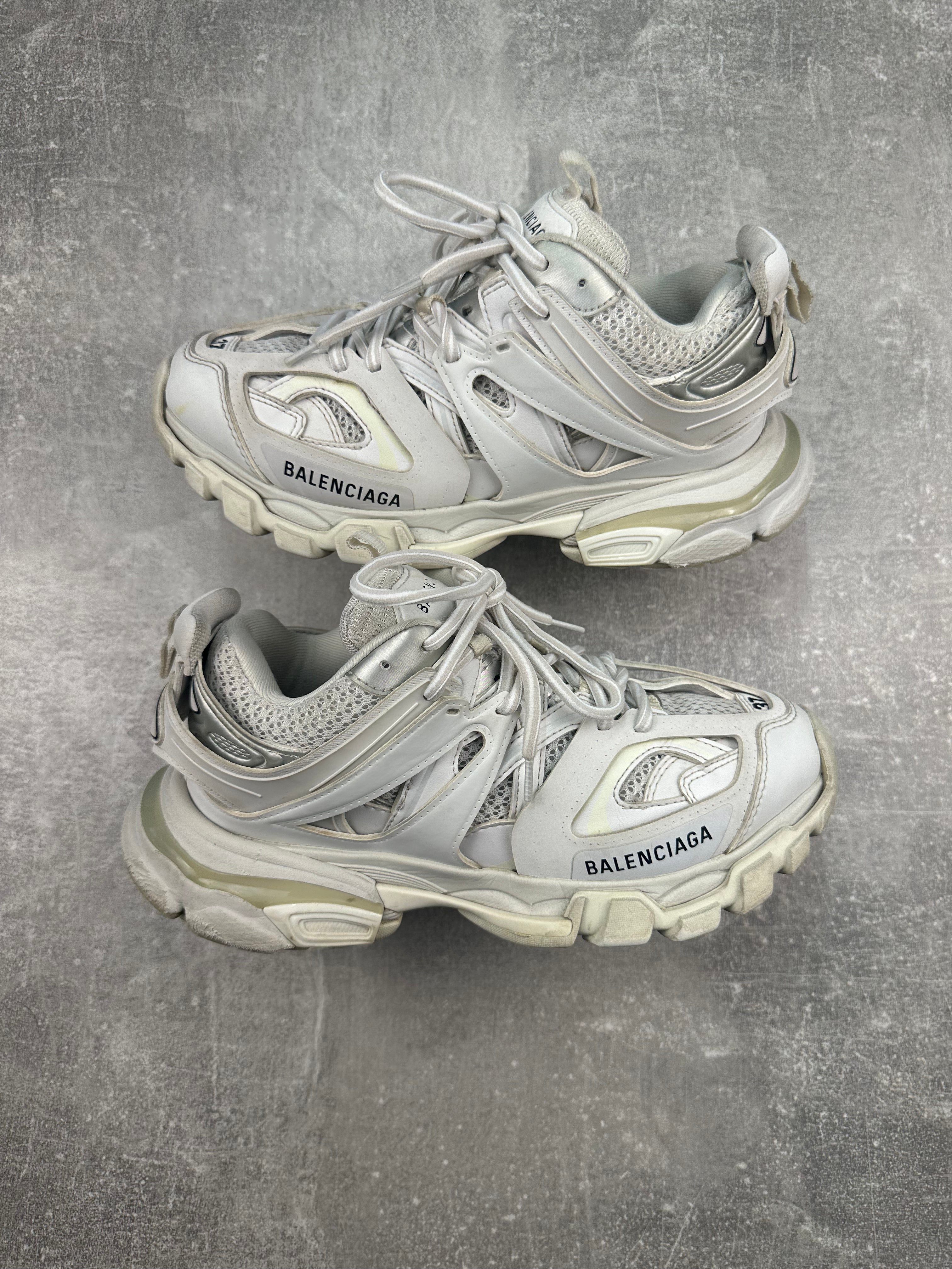 Balenciaga track 2025 trainers white