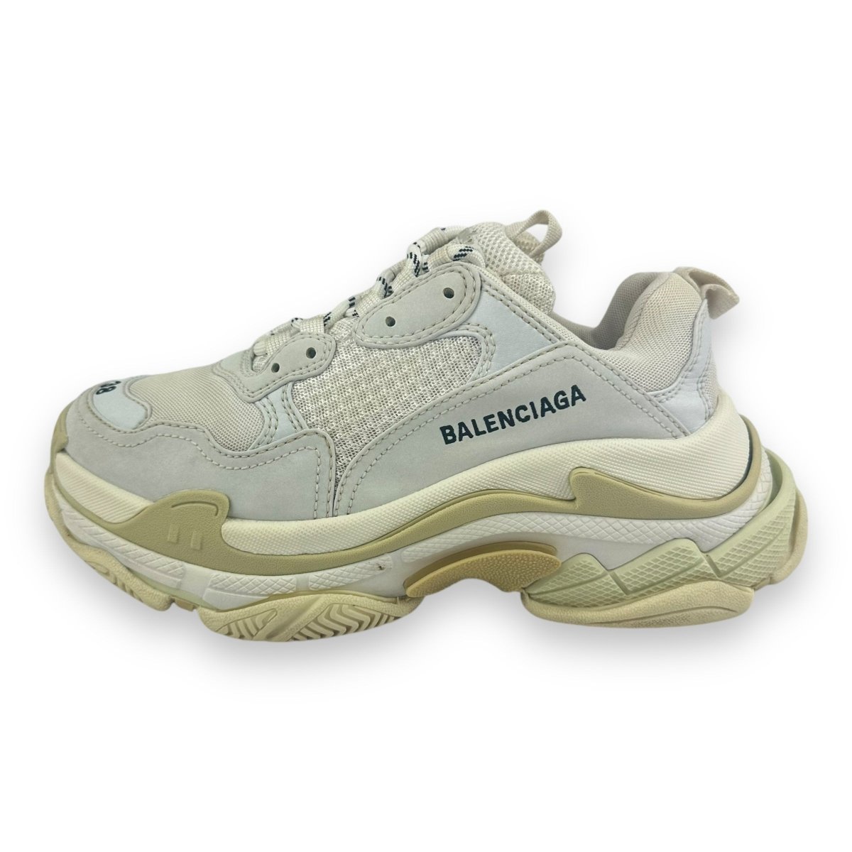 Balenciaga triple s cream white online