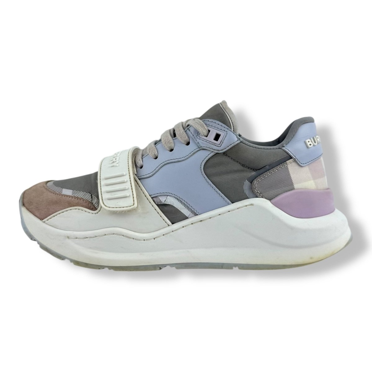 Burberry Ramsey Pink White UK EU 37 Lux Central