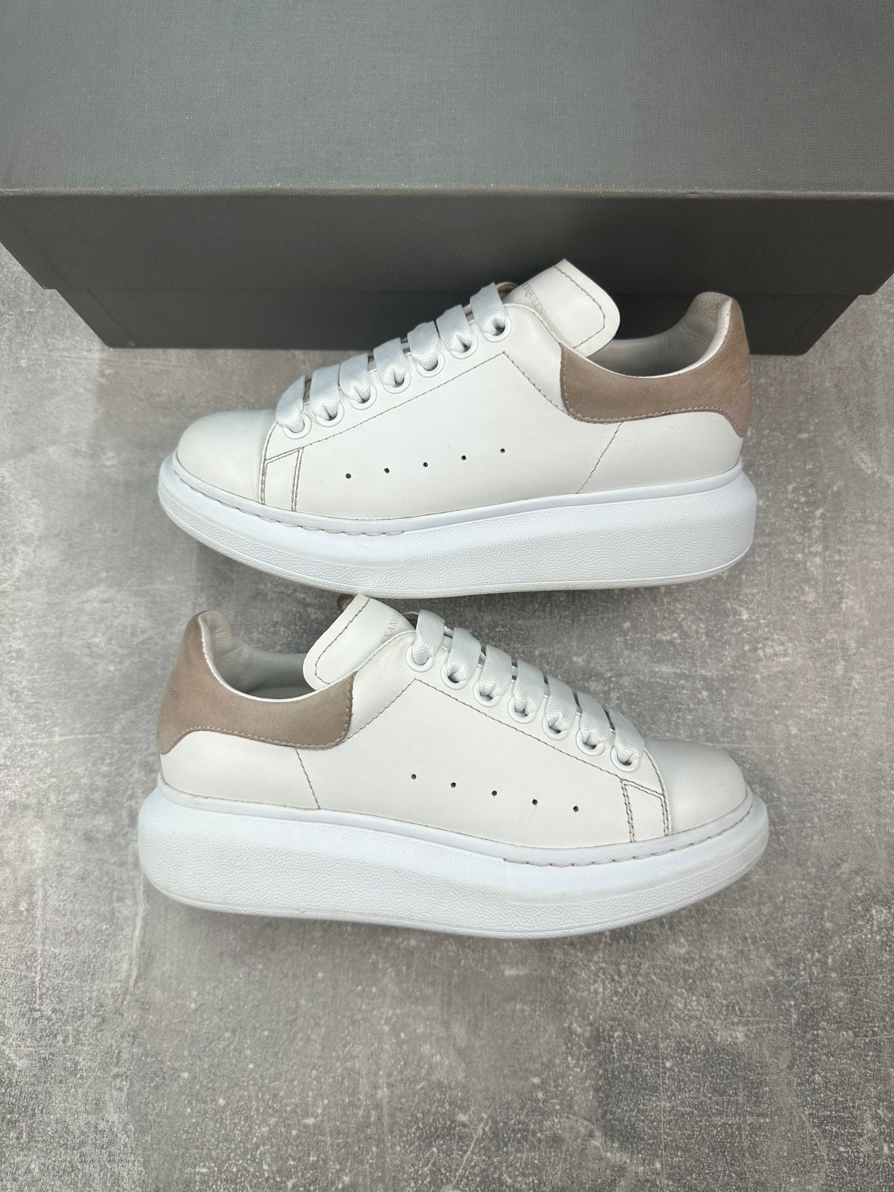 Alexander mcqueen top white and pink