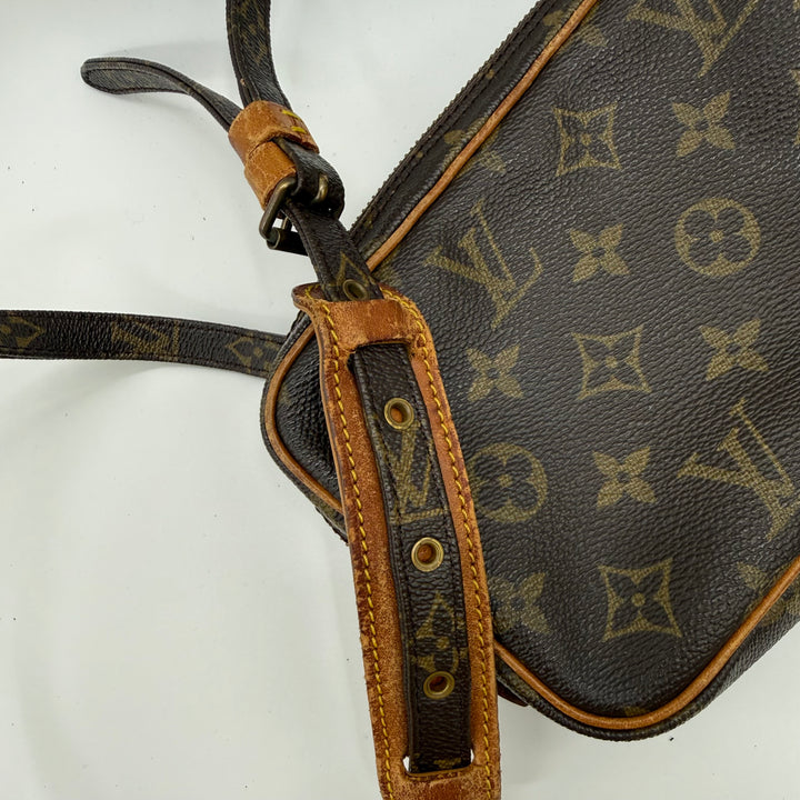 Louis Vuitton Vintage Marly Brown Monogram Messenger Handbag