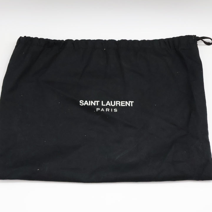 Saint Laurent Cassandre Matalesse Jolie Black Clutch Pouch