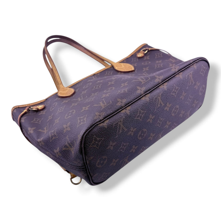 Louis Vuitton Brown Monogram Neverfull PM Handbag
