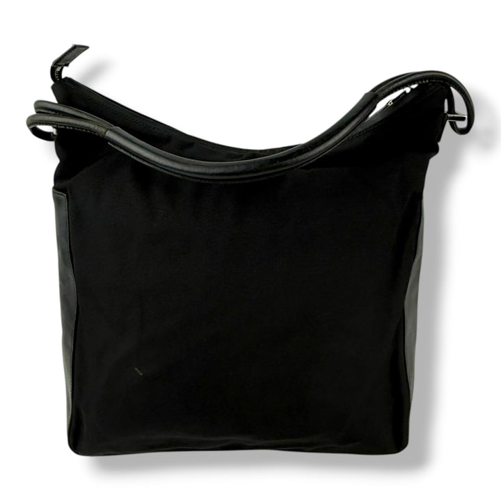 Gucci GG Monogram Black Hobo Shoulder Bag