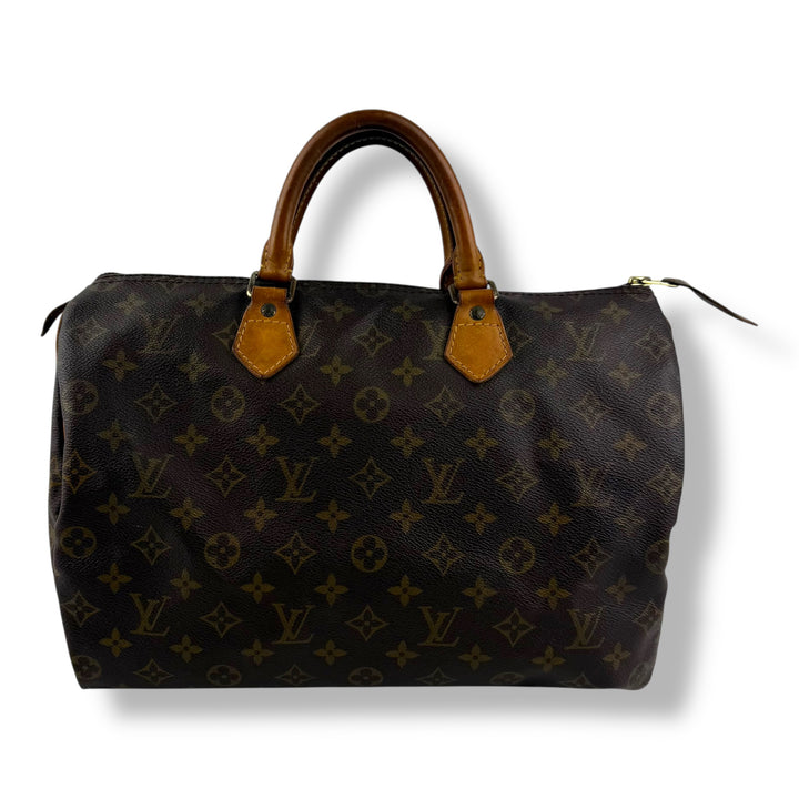 Louis Vuitton Speedy 35 Brown Monogram Handbag