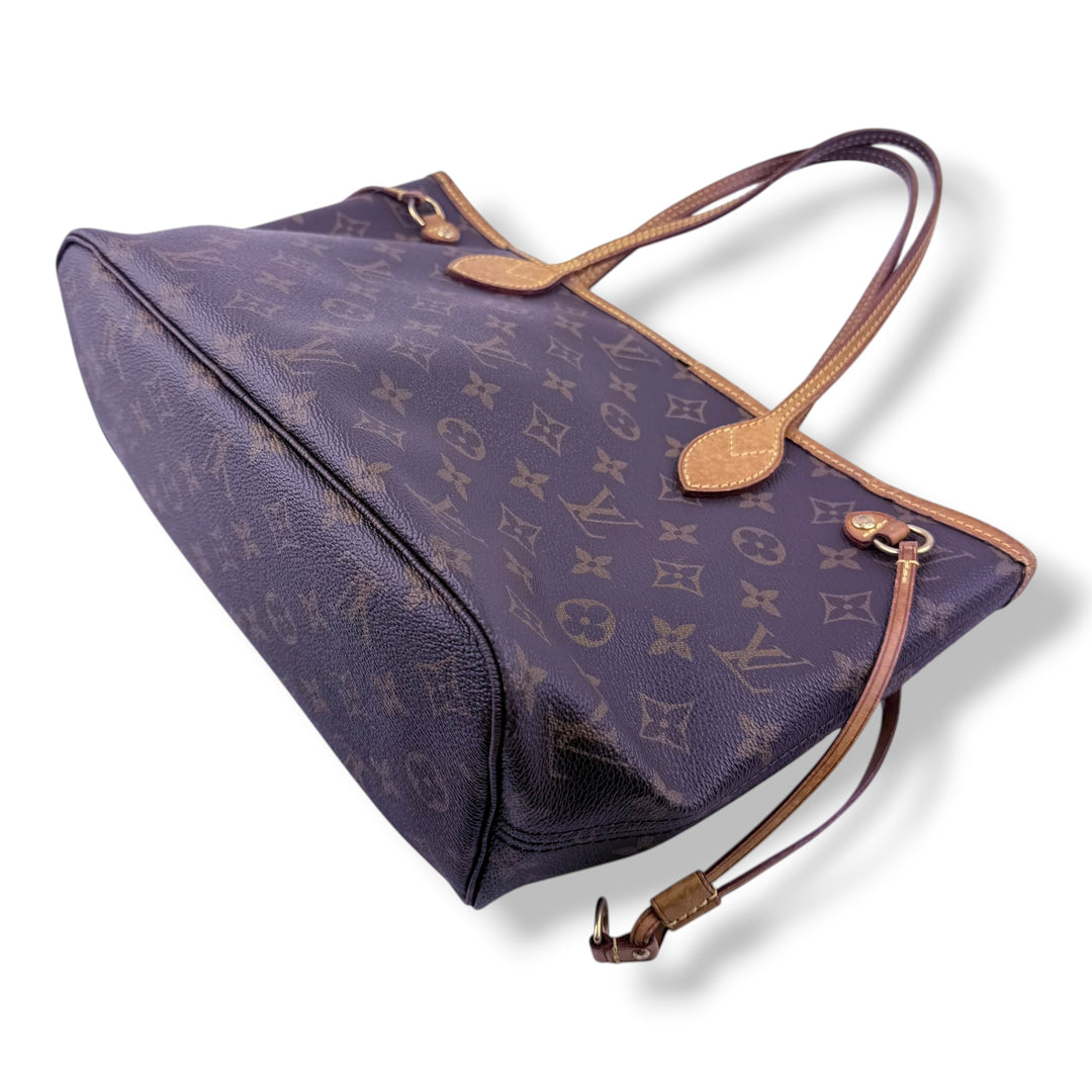 Louis Vuitton Brown Monogram Neverfull PM Handbag
