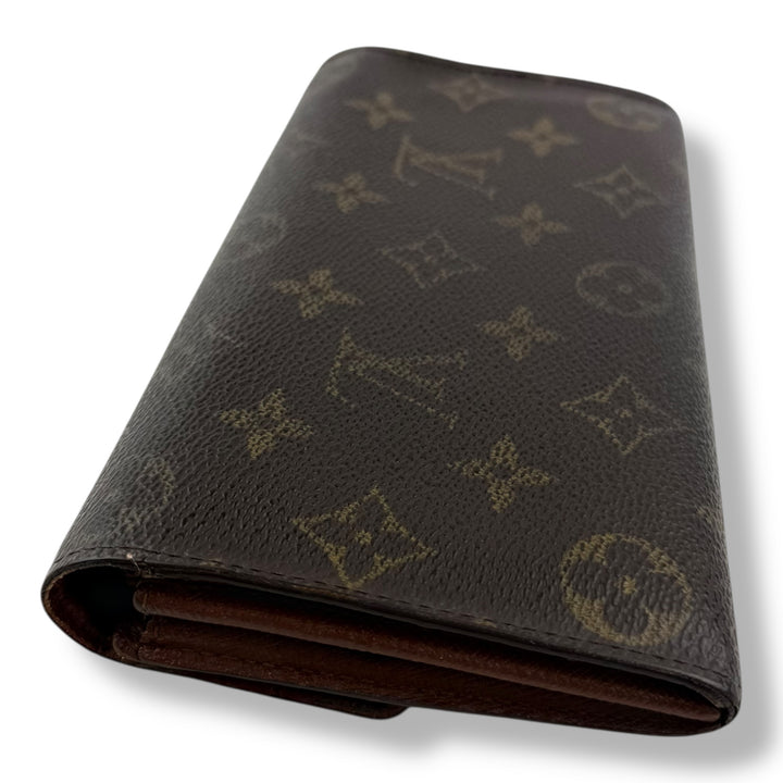 Louis Vuitton Sarah Brown Monogram Femme Wallet