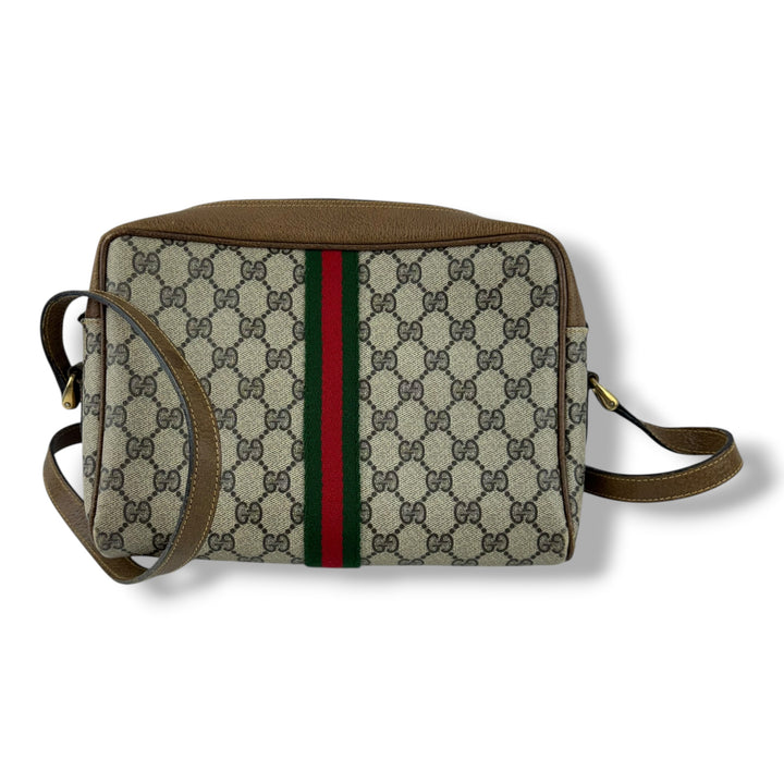 Gucci Beige Sherry Line Crossbody Handbag