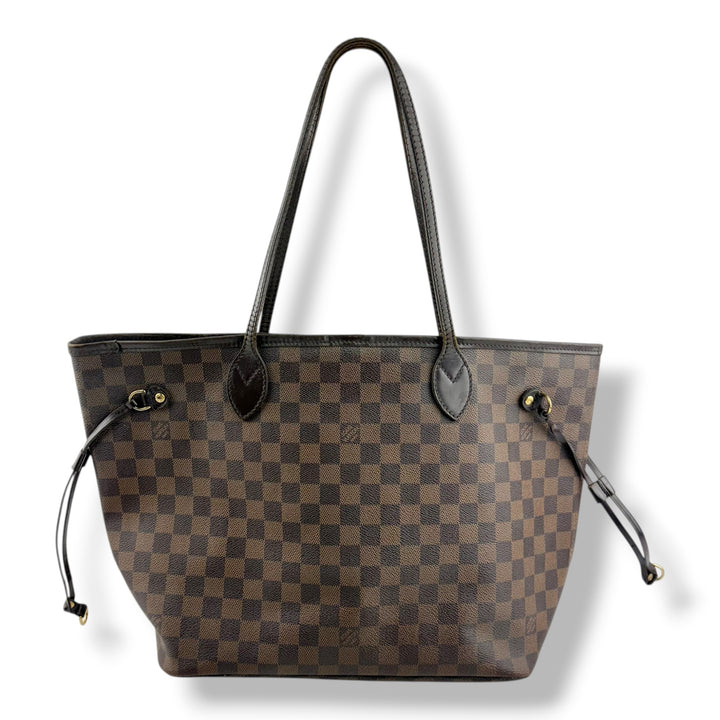 Louis Vuitton Brown Damier Neverfull MM Handbag