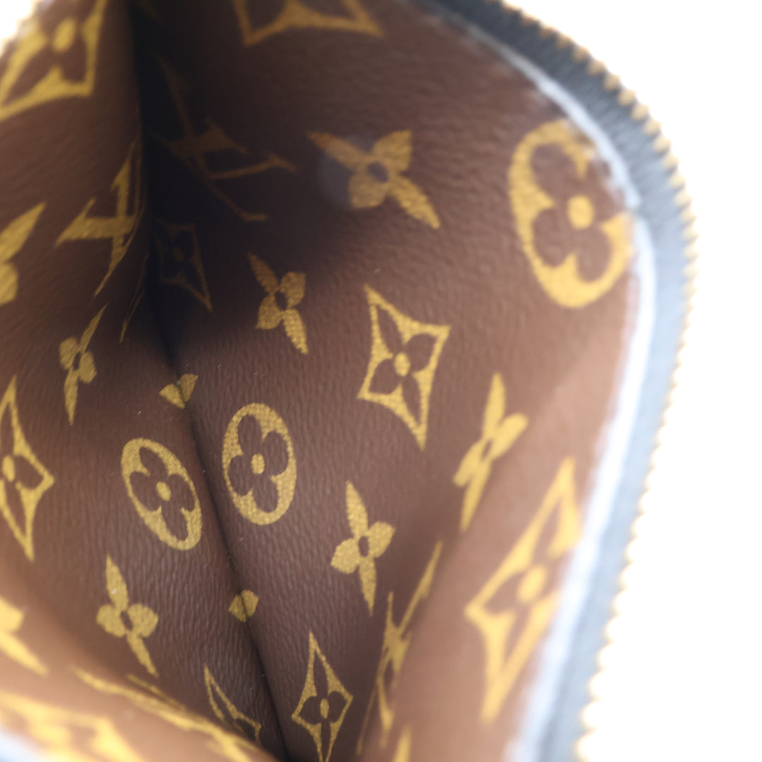 Louis Vuitton Black Neverfull Inside Out Clutch Pouch