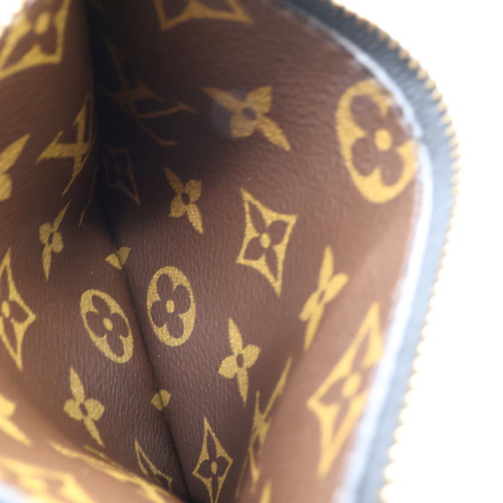 Louis Vuitton Black Neverfull Inside Out Clutch Pouch