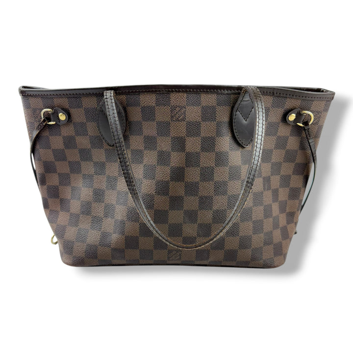 Louis Vuitton Brown Damier Neverfull PM Handbag