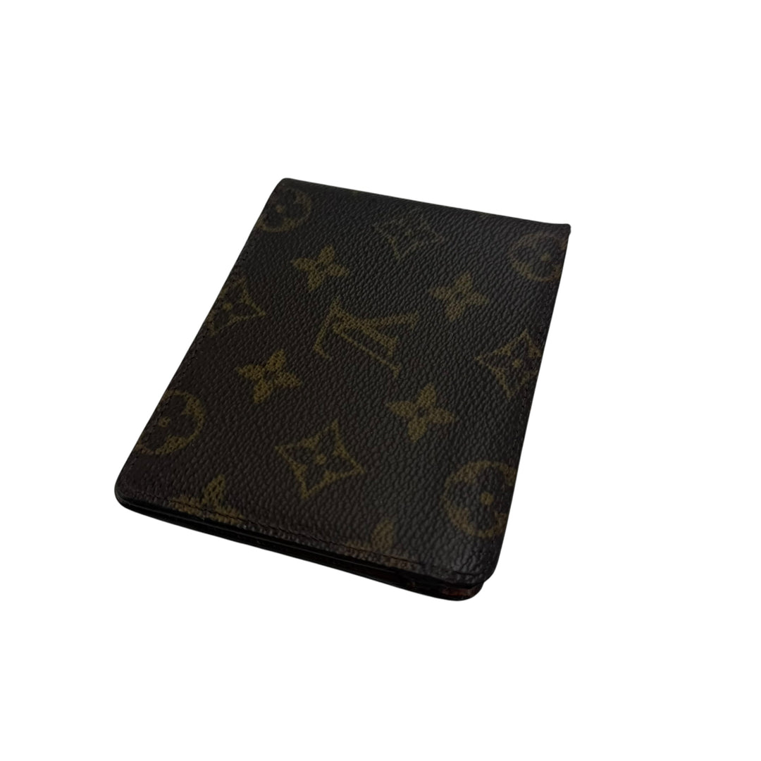 Louis Vuitton Vintage Bifold Brown Monogram Wallet
