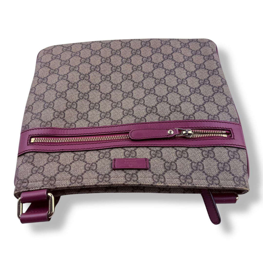 Gucci Messenger GG Supreme Beige/Pink Bag