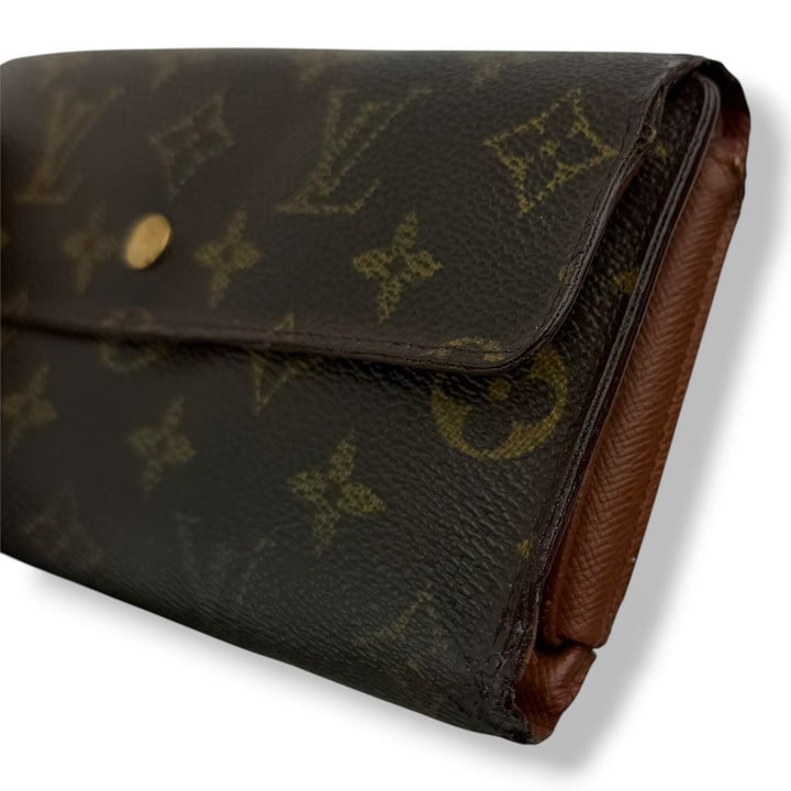 Louis Vuitton Trifold Brown Monogram Femme Wallet