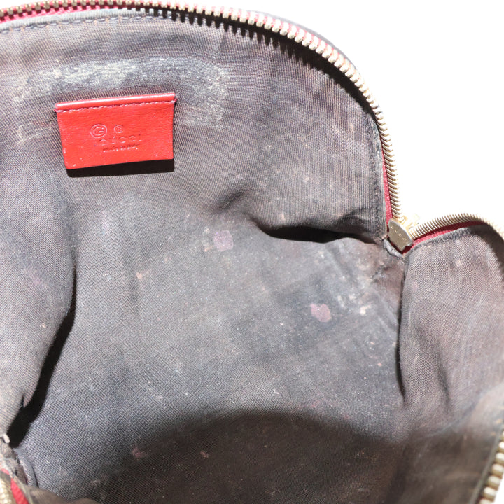 Gucci GG Red Cosmetic Pouch