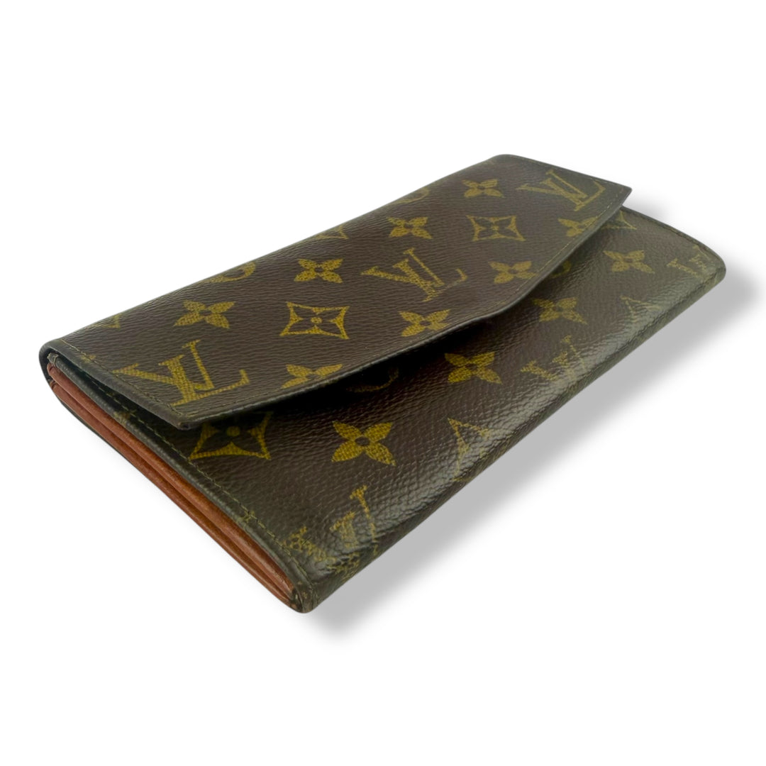 Louis Vuitton Vintage Brown Monogram Long Femme Wallet