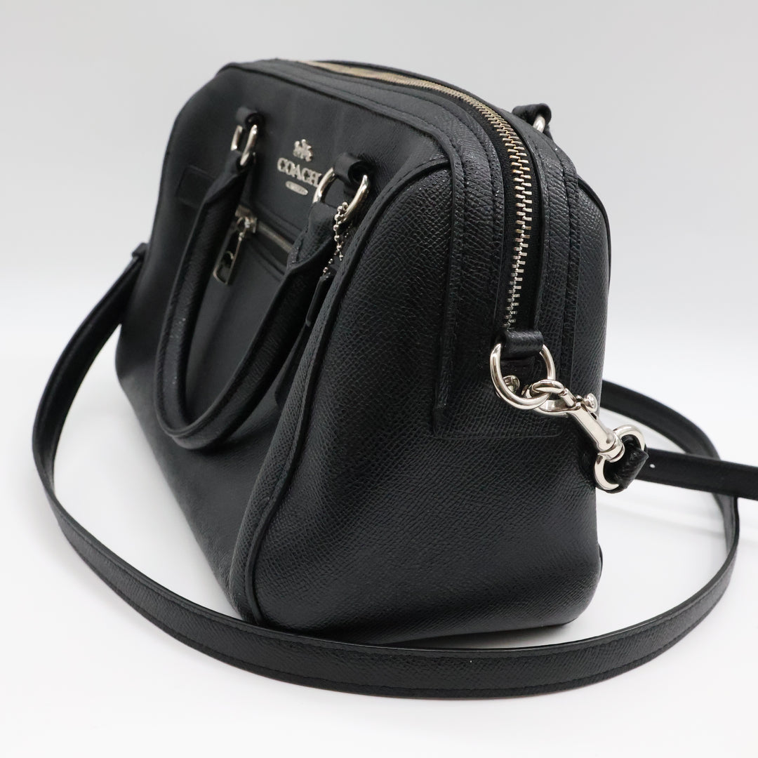 Coach Rowan Black Tote Handbag