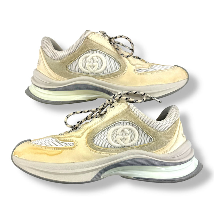 Gucci Run White Sneakers UK 5 / EU 38