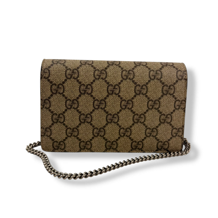 Gucci GG Dionysus Beige Super Mini Handbag