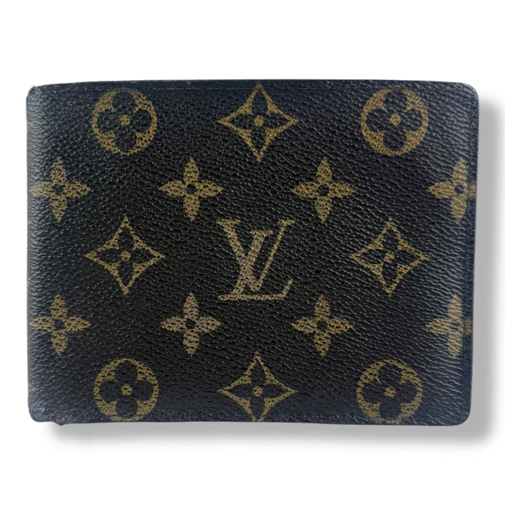 Louis Vuitton Vintage Bifold Brown Monogram Wallet
