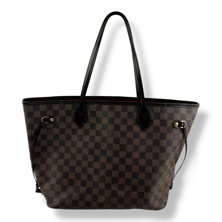 Louis Vuitton Brown Damier Neverfull MM Handbag