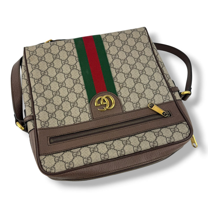 Gucci Messenger GG Ophidia Beige Bag