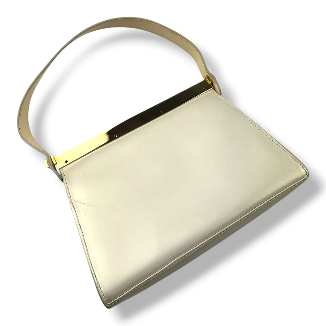 Gucci GG White Shoulder Handbag