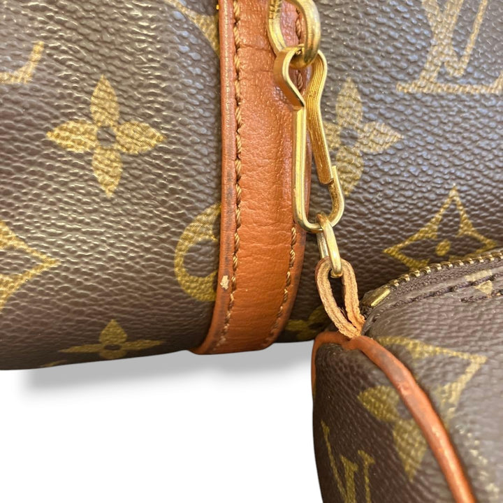 Louis Vuitton Vintage Brown Monogram Papillon 30 Handbag Set