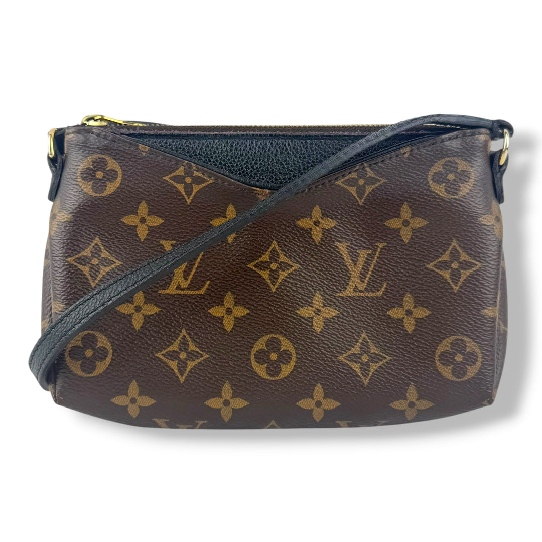 Louis Vuitton Pallas Brown Monogram Handbag
