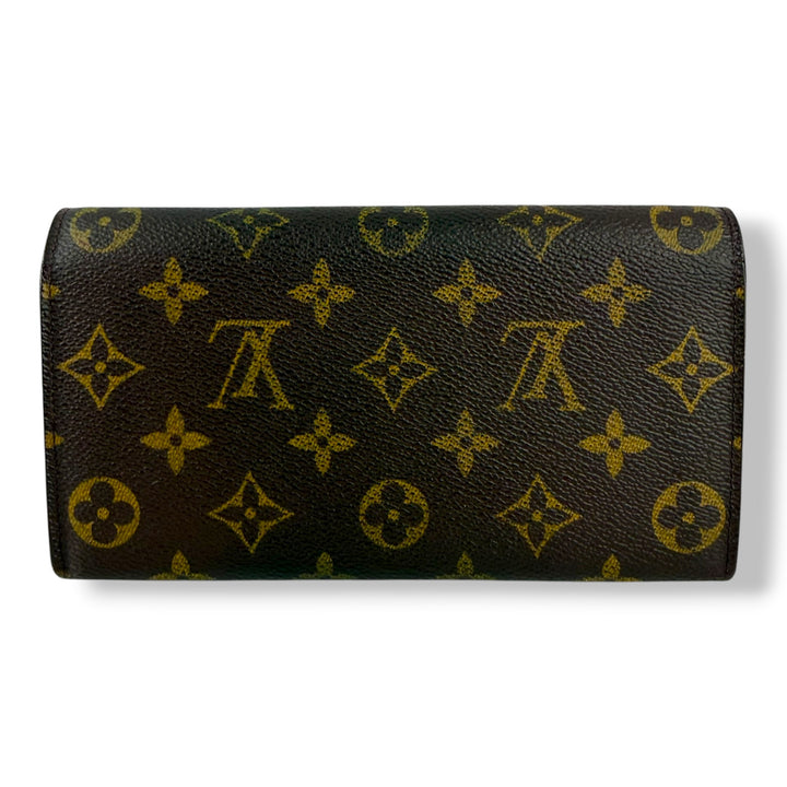 Louis Vuitton Sarah Brown Monogram Femme Wallet