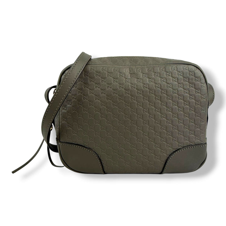 Gucci Bree Microguccissima Grey Crossbody Handbag