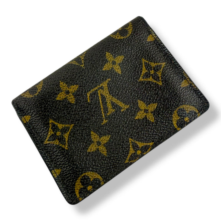 Louis Vuitton Brown Monogram Card Wallet