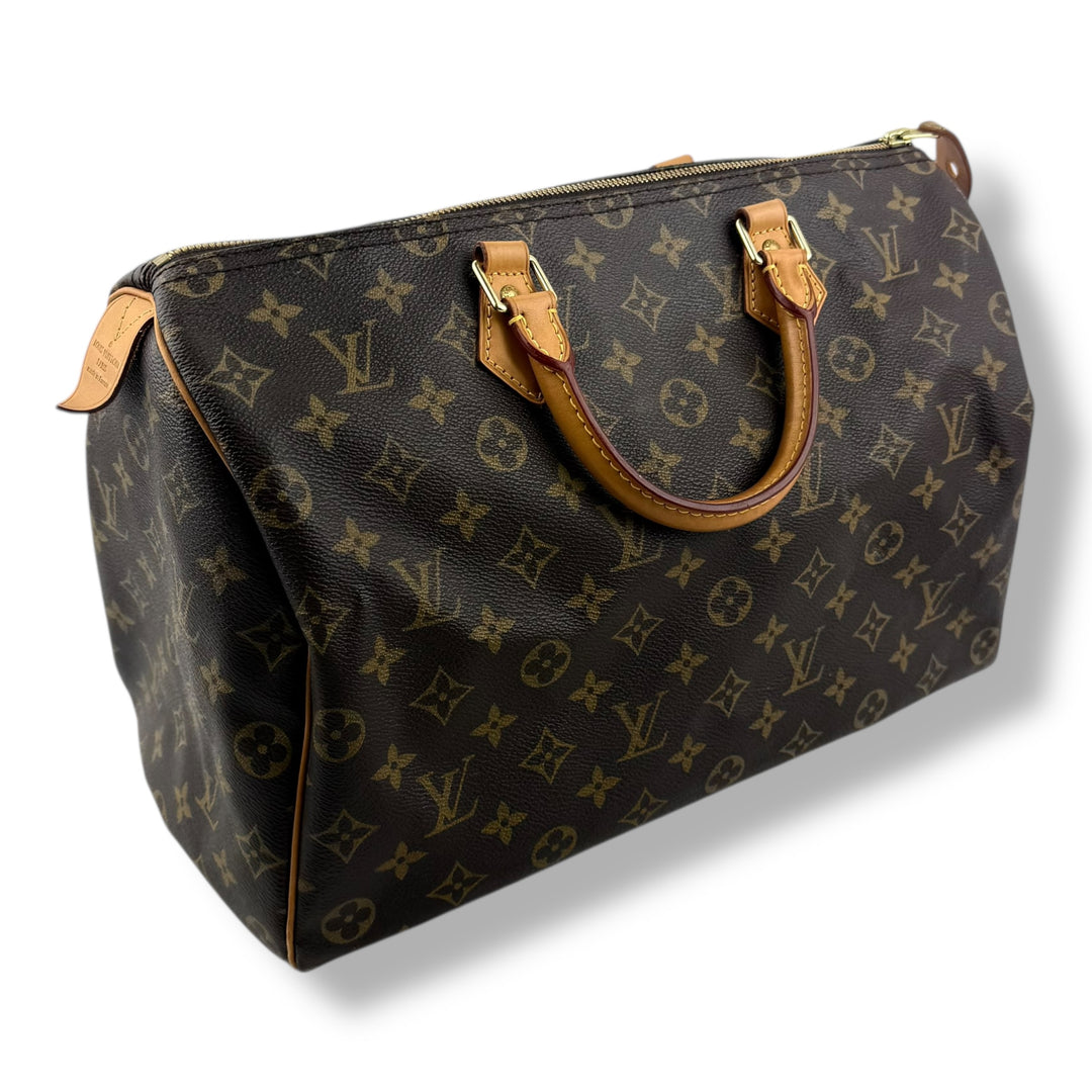 Louis Vuitton Speedy 35 Brown Monogram Handbag