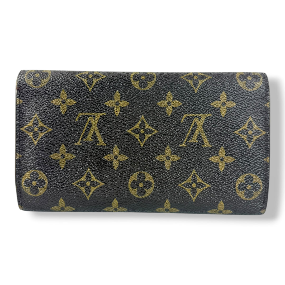 Louis Vuitton Trifold Brown Monogram Femme Wallet