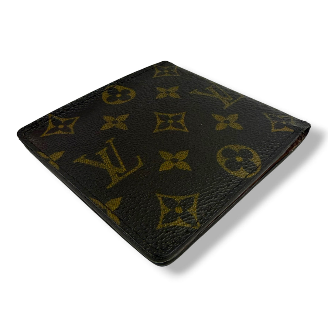 Louis Vuitton Vintage Bifold Brown Monogram Wallet 7759