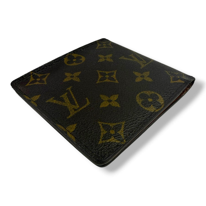 Louis Vuitton Vintage Bifold Brown Monogram Wallet 7759