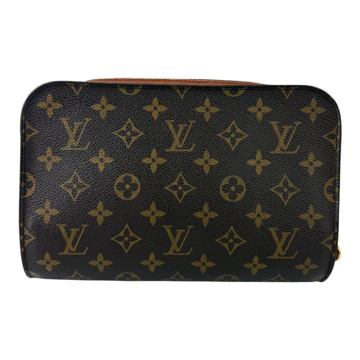 Louis Vuitton Brown Monogram Orsay Clutch Bag