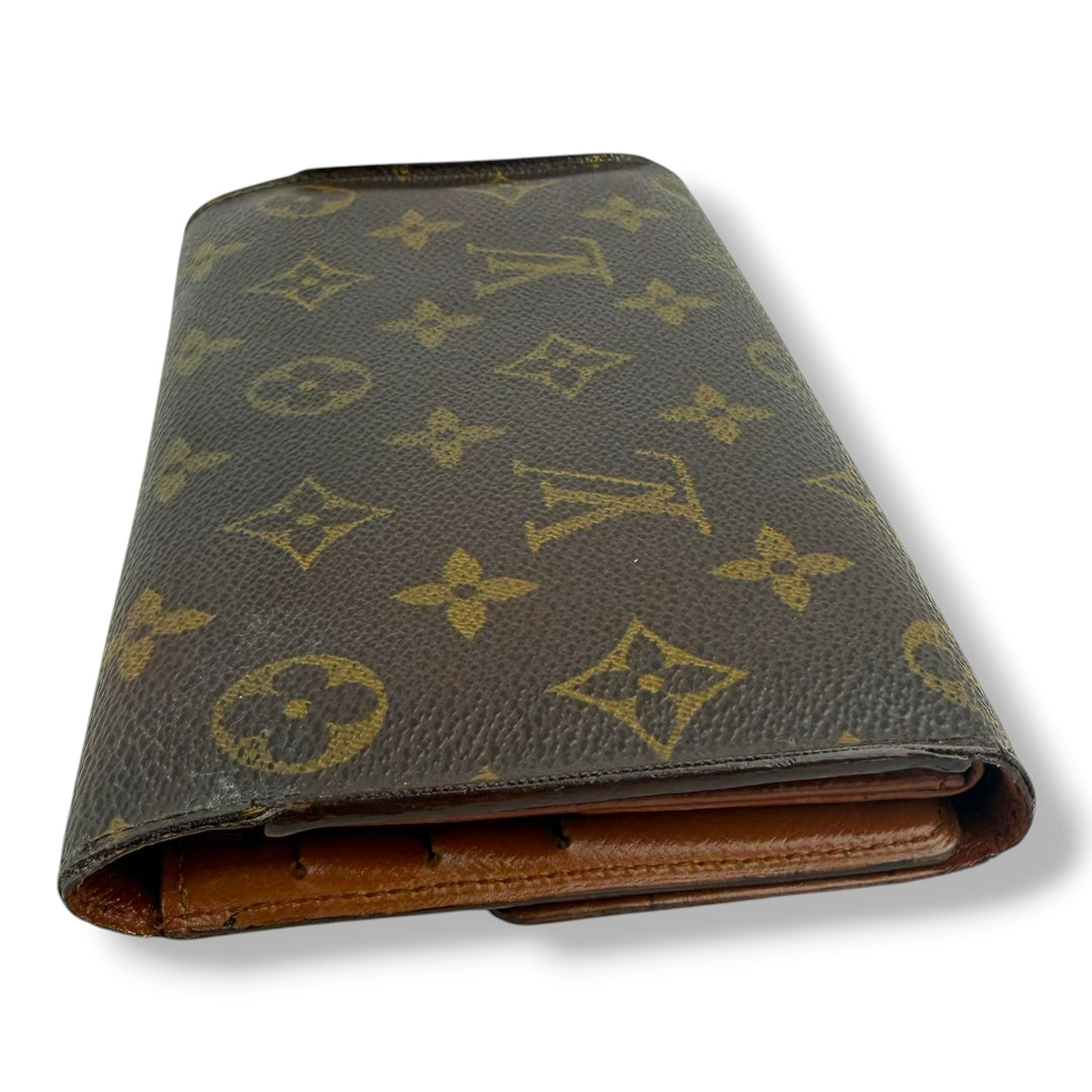 Louis Vuitton Trifold Brown Monogram Femme Wallet