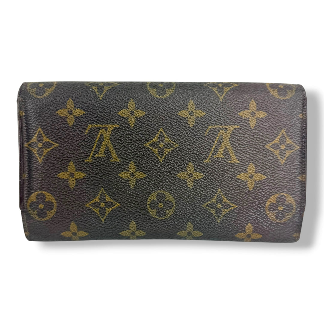 Louis Vuitton Trifold Brown Monogram Femme Wallet