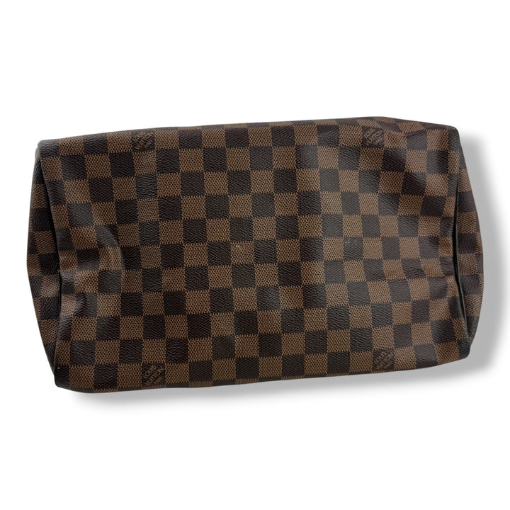 Louis Vuitton Speedy 30 Brown Damier Ebene Handbag