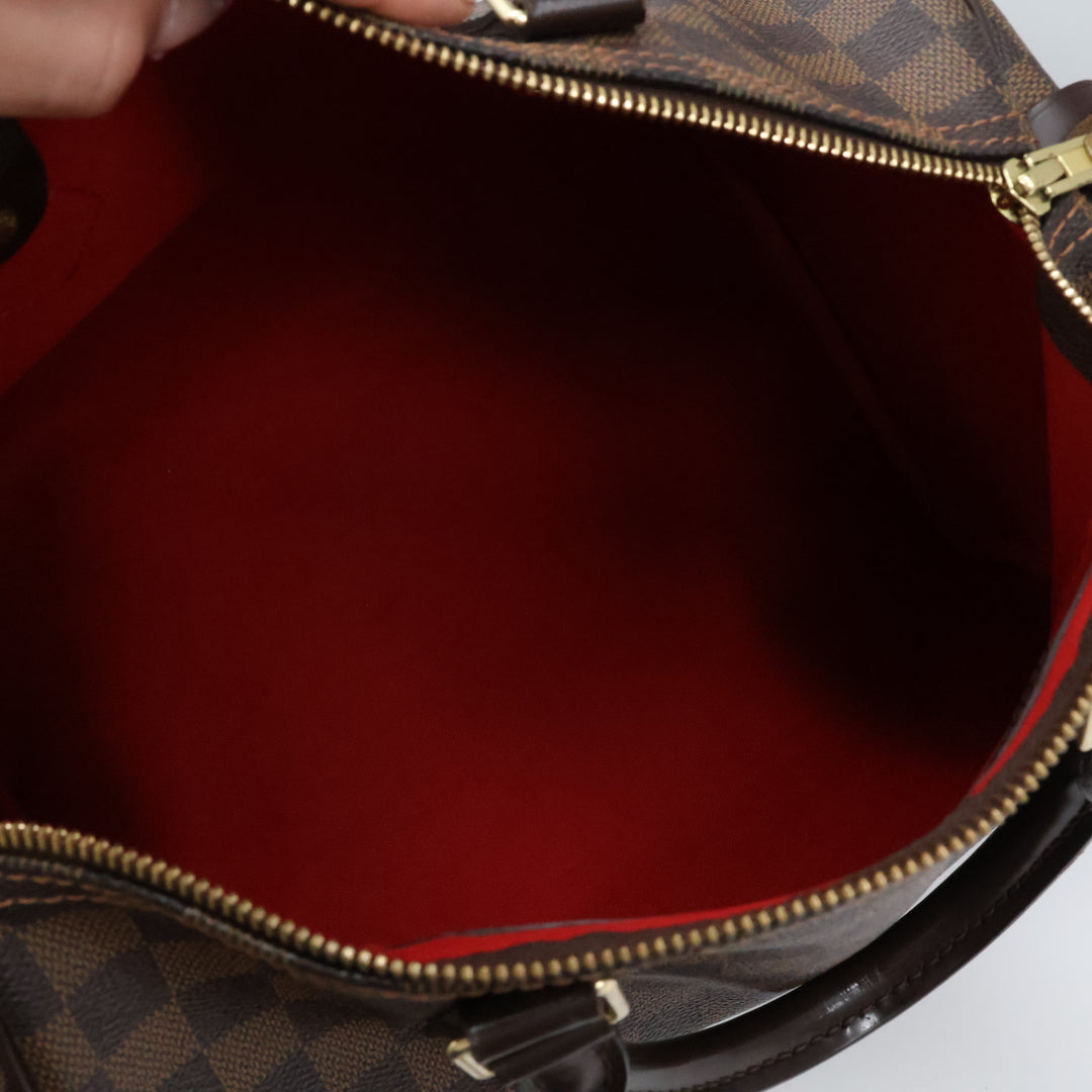 Louis Vuitton Speedy 30 Brown Damier Ebene Handbag