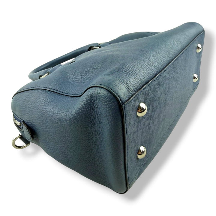 Mulberry Del Ray Blue Tote Handbag