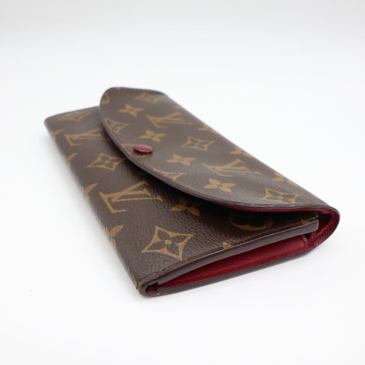 Louis Vuitton Emilie Brown Monogram Femme Wallet