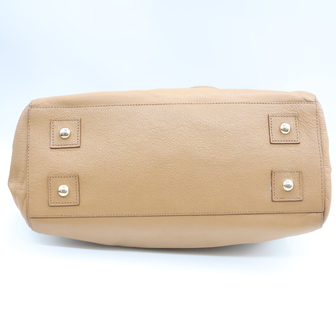 Mulberry Del Ray Beige Tote Handbag