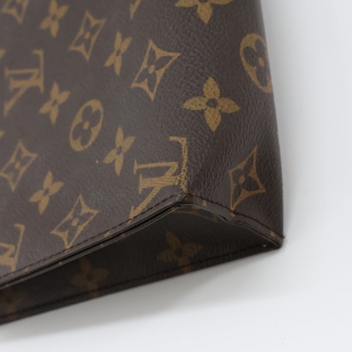 Louis Vuitton Brown Monogram Toiletry Pouch 19 Bag