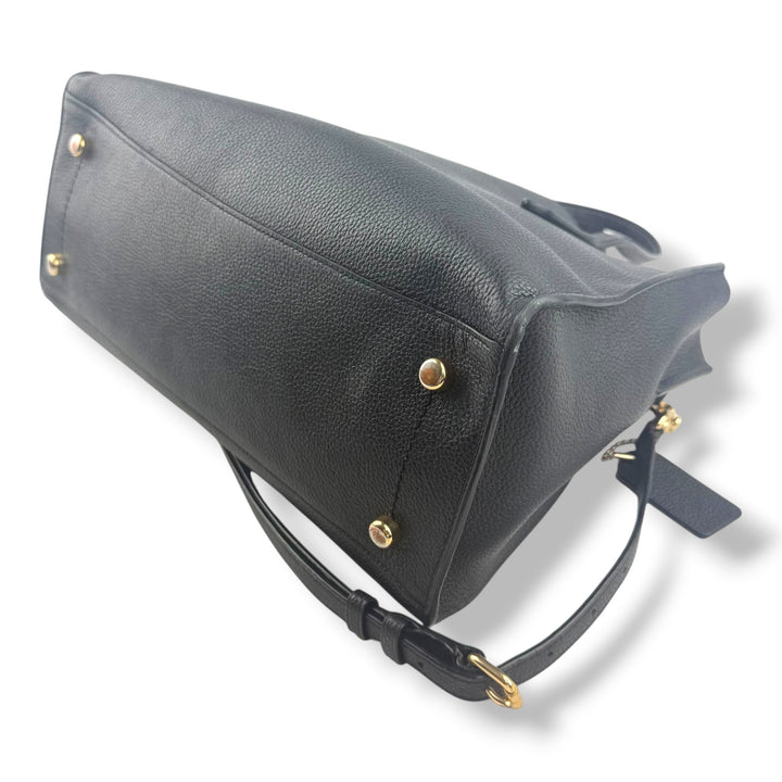 Coach Charlie Black Tote Handbag