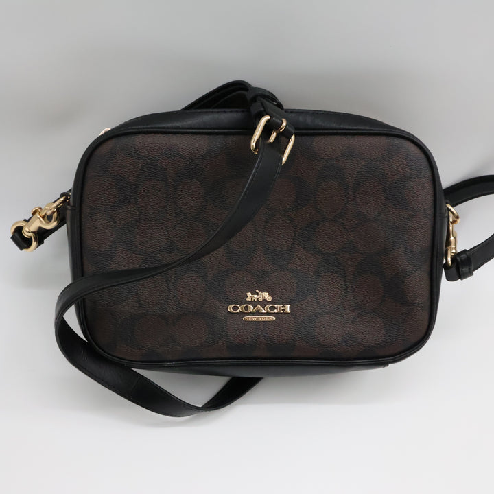 Coach Signature Crossbody Camera Handbag