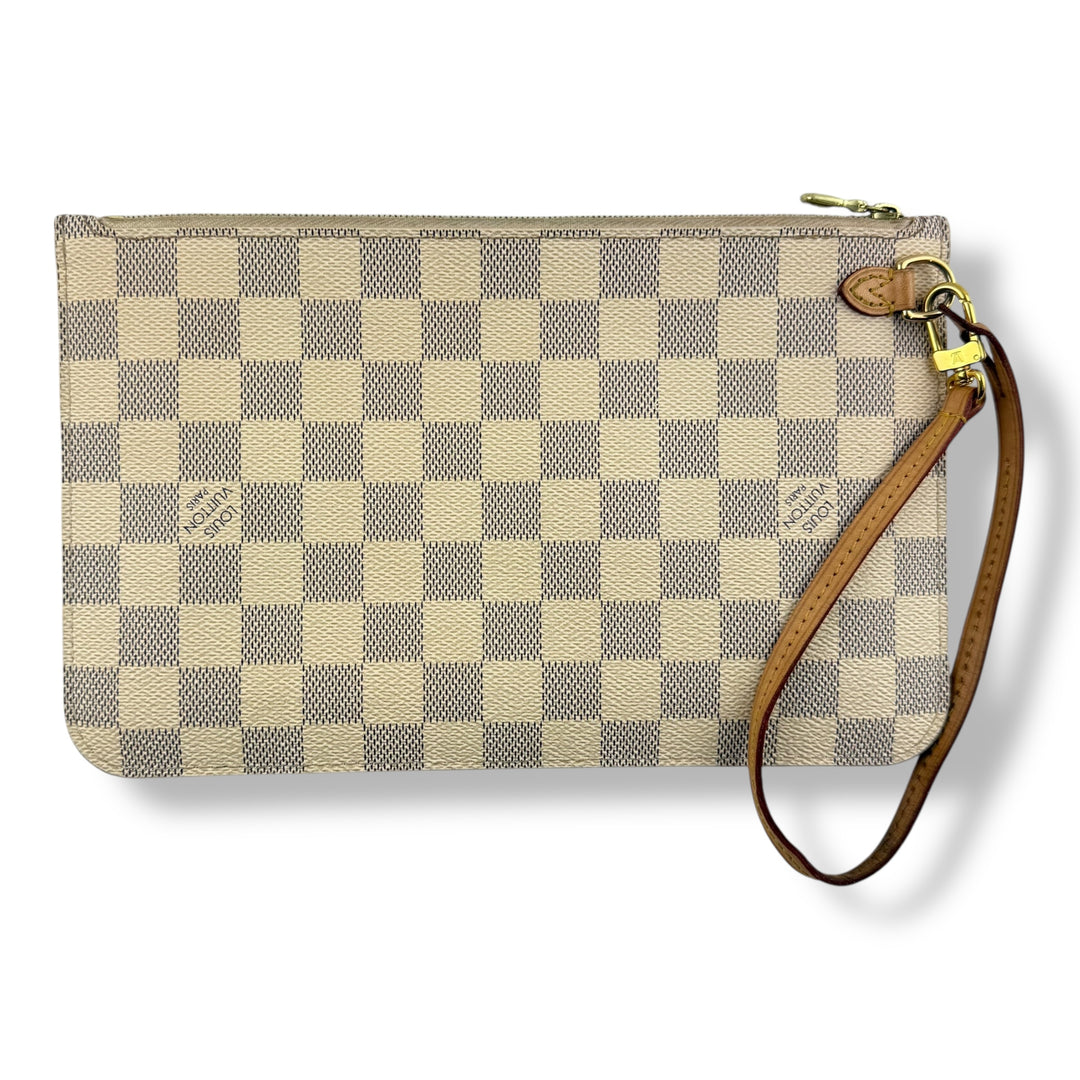 Louis Vuitton Damier Azur Neverfull Pouch