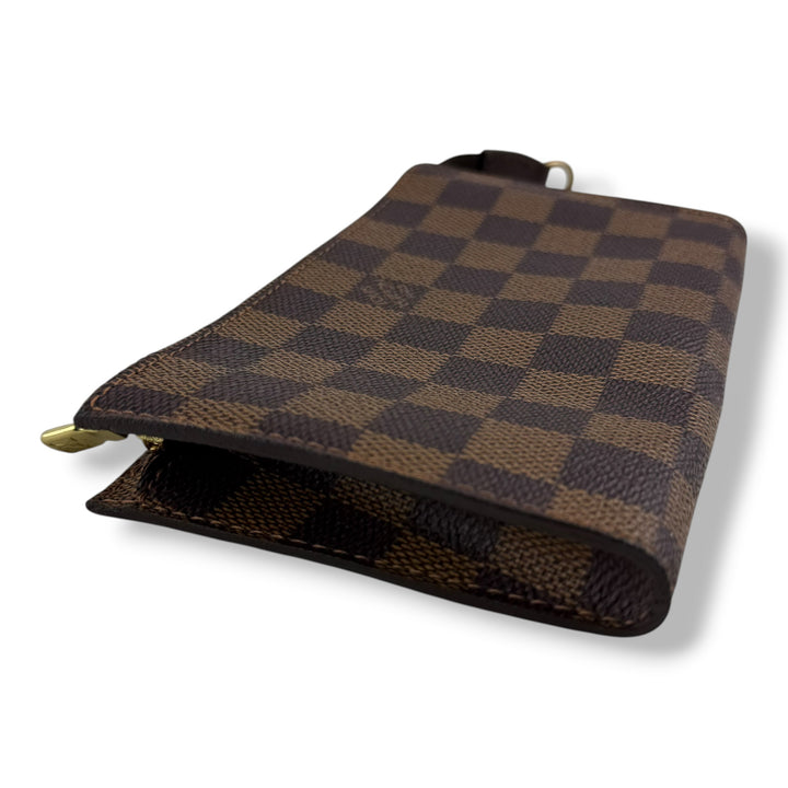 Louis Vuitton Brown Damier Classic Signature Mini Bucket Pouch Bag